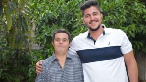 father with down syndrome that raised son to a medical doctor