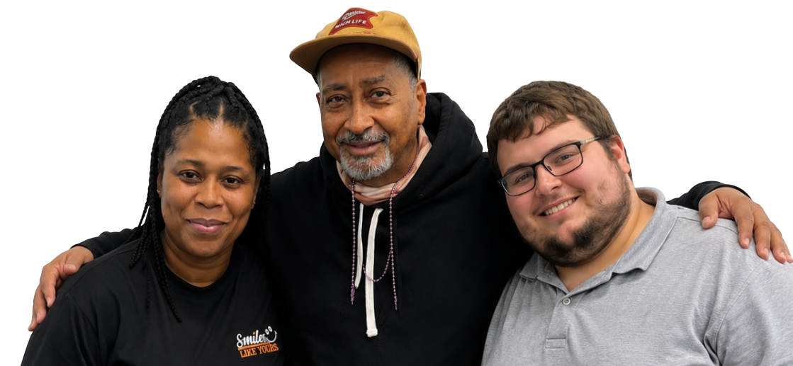 Smiles Like Yours team members smiling together